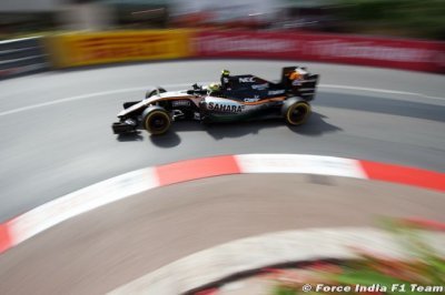 FP1 & FP2 - Monaco GP report: Force India Mercedes