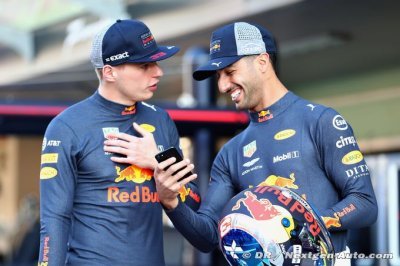 Ricciardo est prêt à digérer un titre de Verstappen en 2019