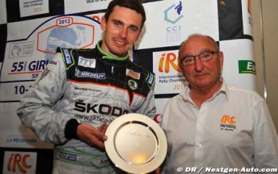 Le Colin McRae Flat Out Trophy pour Kopecký en Corse