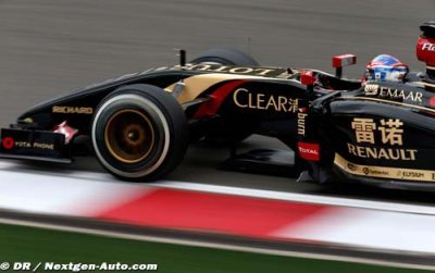 Grosjean&nbsp;: Lotus a fait un pas dans la bonne direction