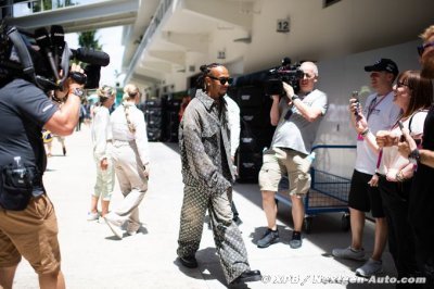 Hamilton salue ’l’engouement’ pour la F1 aux États-Unis