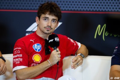 Charles Leclerc espère ’ne plus avoir besoin de chance’ pour signer des podiums