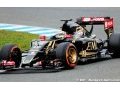 Maldonado sent que la Lotus E23 a du potentiel