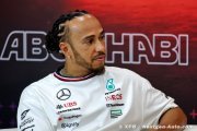 Hamilton a 'sous-estimé' ce que serait sa dernière année chez Mercedes F1