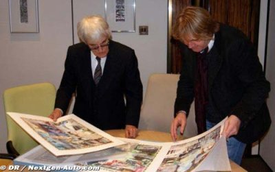 Unique F1 Art Exhibition unveiled in London