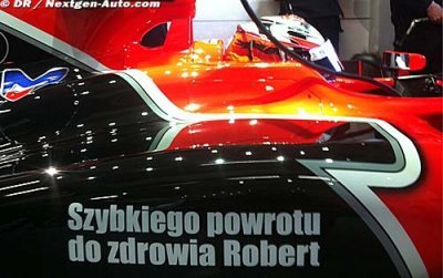 F1 world salutes injured Kubica at Jerez