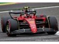 En pole à Spa, Sainz s'inquiète du 'gros écart' face à Verstappen