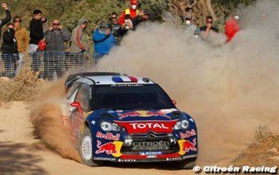 Loeb beats the rain to set Qualifying pace
