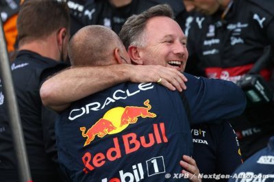 Horner est ’très fier’ de voir Red Bull battre un record vieux de 35 ans
