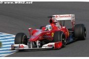 Alonso satisfait de ses essais de Jerez
