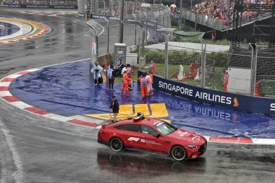 Les qualifications retardées à Singapour, le nouvel horaire annoncé par la F1