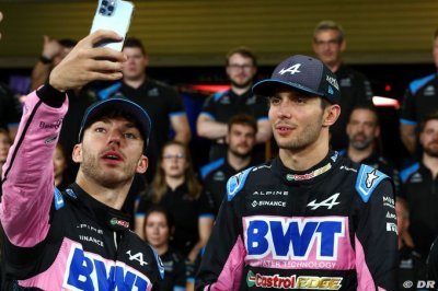 Gasly évoque sa ‘saine rivalité’ avec Ocon chez Alpine F1