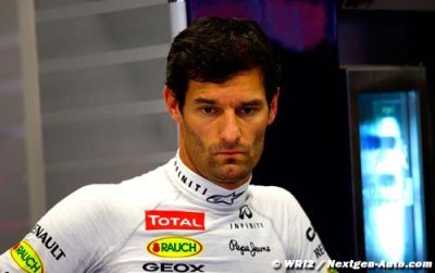 Webber déçu d’être quatrième