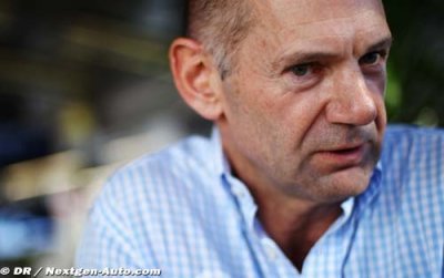Newey n’a que quelques contusions au bras