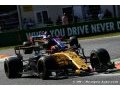 Renault F1 veut se relancer sur une belle dynamique à Singapour