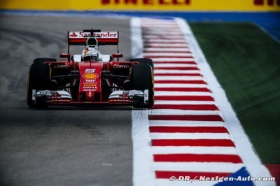 Vettel&nbsp;: 5 place de pénalité sur la grille de départ à Sotchi