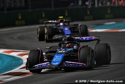 Alpine F1&nbsp;: Une course ’pas simple’ mais un point qui ’fait du bien’