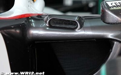 Peter Sauber says F-duct not copied from McLaren