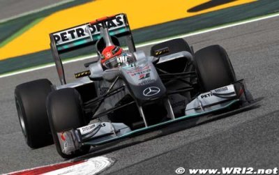 Schumacher could have been extra light on Friday