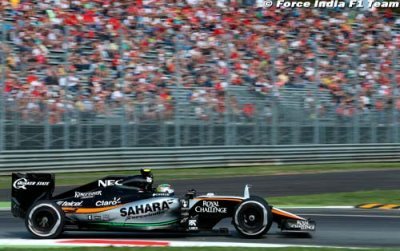 Très bon résultat pour Force India à Monza