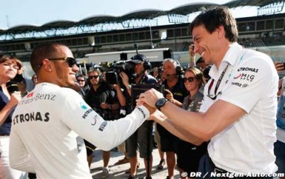 Hamilton a séduit ses patrons chez Mercedes