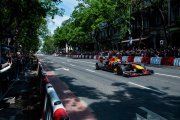 Verstappen a fait le spectacle à Budapest avec une vieille Red Bull