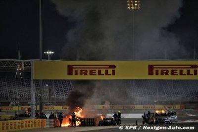 Crash de Bahreïn&nbsp;: Grosjean veut comprendre comment il est resté conscient