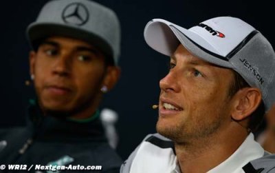 Button est très heureux pour Hamilton