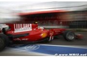 Alonso et Massa à égalité chez Ferrari
