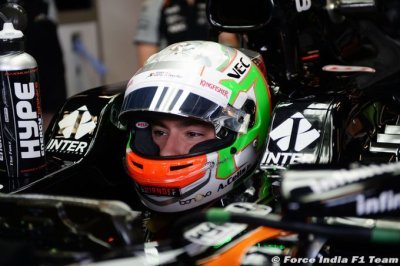 Celis Jr au volant de la Force India vendredi