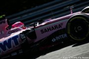 Force India : Ocon déçu le matin, ravi l'après-midi