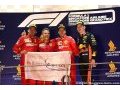 La série de victoires redonne confiance aux pilotes Ferrari