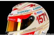 A record crash helmet for Alonso