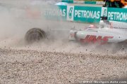 Haas : la rupture de freins de Grosjean toujours inexpliquée
