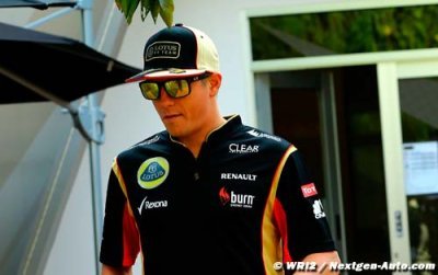 L’origine des maux de dos de Raikkonen