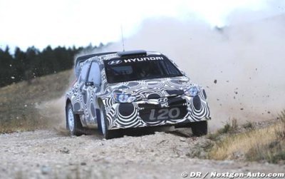 Hyundai Motorsport takes the i20 WRC to altitude
