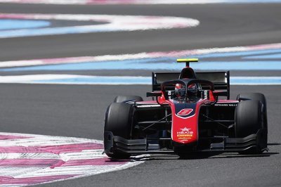 Le Castellet, Qual.: Russell takes maiden F2 pole in France