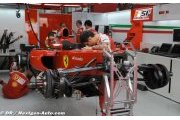 Ferrari working on the new chassis