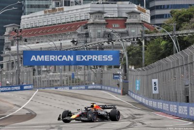 GP de Singapour, EL3&nbsp;: Verstappen devance les Mercedes, Hamilton sous enquête