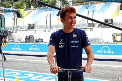 Albon veut faire son retour dès Singapour mais c’est encore incertain