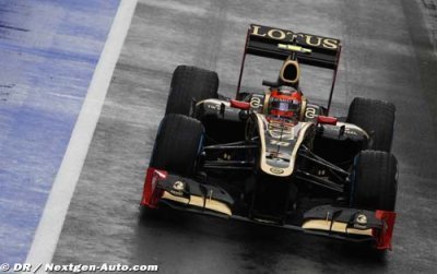 A difficult day for Romain Grosjean