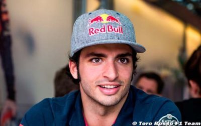 Sainz&nbsp;: Je profite à fond de ma première saison en F1