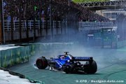 Albon abandonne dès le premier virage, Sargeant à la porte des points