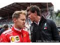 Wolff se confie sur la possibilité de voir Vettel chez Mercedes F1