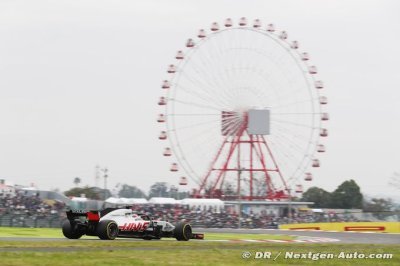 Grosjean cinquième en qualifications au Japon