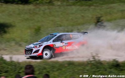 Hyundai flies to top six finish on mixed final day in Finland