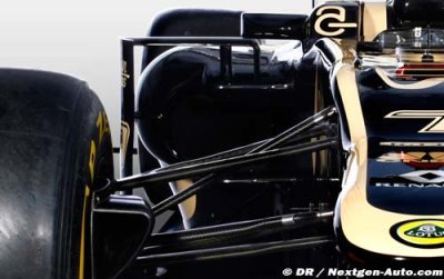 Suspensions avant illégales pour Lotus