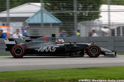 Haas&nbsp;: une journée aussi studieuse que plaisante pour Grosjean et Magnussen