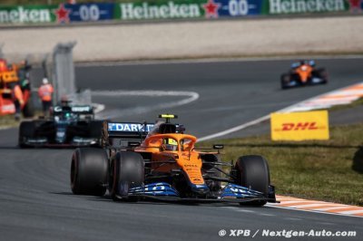 La déception est de mise chez McLaren après les qualifs à Zandvoort