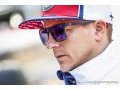 Räikkönen voudrait moins de sanctions en piste